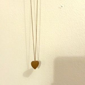 In God We Trust Heart Necklace